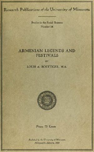 [Gutenberg 38129] • Armenian Legends and Festivals